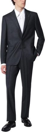 Tagliatore Bruce Suit - Heren - Business pakken - Zwart - XL - Wol - Kostuums