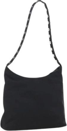 Ferragamo Borsa a spalla Pre-owned in tela - - Pre-owned - Donna - Nero - ONE SIZE