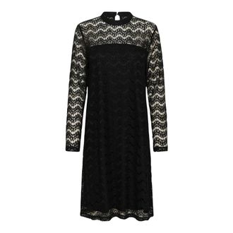 Cream Vestido de Encaje - Dresses - Mujer - Negro - 3XL