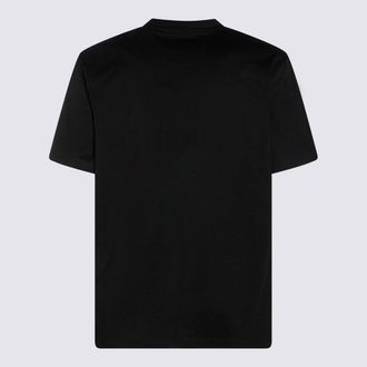 Yohji Yamamoto Unisex T-Shirts And Polos Black _100 % Co