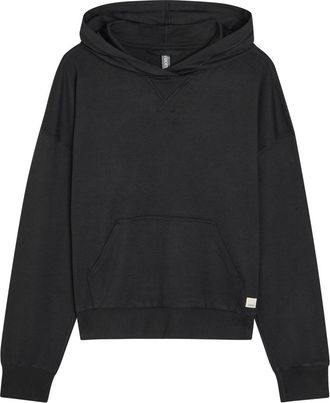 Vuori Clothing Halo Modern Hooded Stretch-jersey Sweatshirt - Black - XL (UK16 / XL)