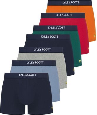 Lyle & Scott Topaz-boxershorts voor heren (set van 7) (Veelkleurig)