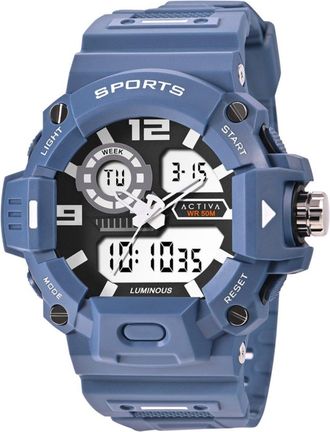 Invicta Activa X Invicta Digital ACW495-005 Heren Horloge - Quartz Uurwerk - Plastic met zwarte Wijzerplaat - 55mm