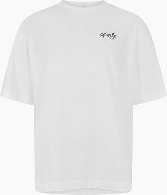 Off-white Mens Mens T Shirt - White - Size: 42