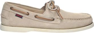 Sebago Platte schoenen voor vrouwen - Heren - Bootschoenen - Beige - 41 1/2 EU - Schoenen