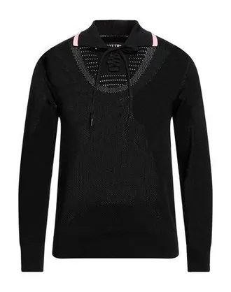 【BOTTER】CREWNECK SWEATER DOLPHIN BOTTER BLACK Botter Dolphin Print Cotton Crewneck Sweatshirt In Black