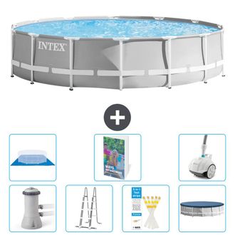 Intex Piscina Prism Frame Redonda - 427x107 Cm - 8-piezas S616