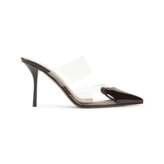 Alaia Maroon Slip-on Pumps