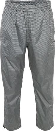 St&uuml;ssy Broek met pied-de-poule print - Zwart