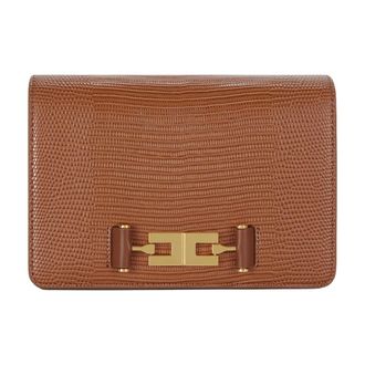 Elisabetta Franchi Dames, Tassen, Bruin, Maat: ONE Size