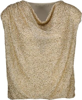 Amélie & Amélie Tops, Dames, Geel, M, Nashi Top