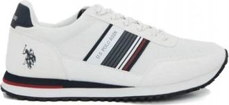 U.S.Polo Association Xirio 009 Sneaker - Heren - Sneakers - Wit - 45 EU - Leer - Schoenen