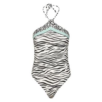 MC2 Saint Barth One-piece, female, Multicolor, Size: L Meryem Foulard Bandeau One-Piece Swimsuit