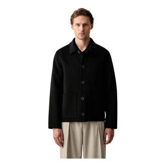 Marc O'Polo Hombre, Chaquetas, Negro, Talla: M