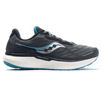 Saucony Triumph 19 Textile Synthetic Mens Lace Up Trainers - Shadow Topaz - Size:UK 10.5