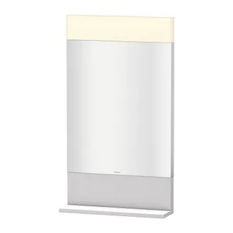 Duravit Espejo Vero Duravit Con Balda Inferior, 7510, 450 Mm, Color (frente/cuerpo): Laca Blanca Lila Alto Brillo - Ve751002727
