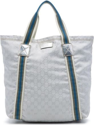 Gucci Pre-owned Gucci GG Canvas Web Tote Ladies VB6YR0L7OYXJ4VGT
