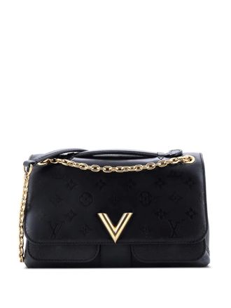 Louis Vuitton Very Chain Bag Monogram Leather shoulder bag - Nero