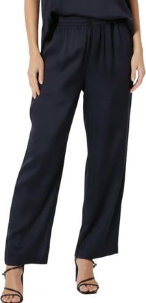Eileen Fisher Straight Ankle Pant In Ink