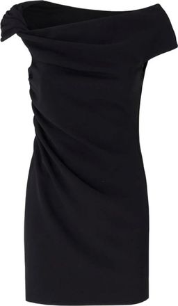 Pinko Korte Jurk - Dames - Korte kleedjes - Zwart - S - Kleedjes
