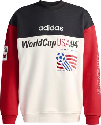 adidas World Cup USA Graphic Sweatshirt Black White Red KC5447