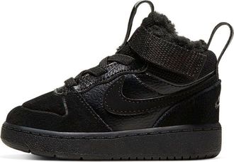Nike (TD) Nike Court Borough 2 Mid-Top Sneakers Black CQ4027-001