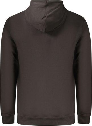 Tommy Hilfiger Logo-Embroidered Cotton Hoodie - Black