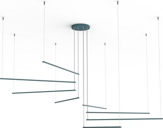 Lumicom Radius Lampara De Techo 8x Monocolor Mate