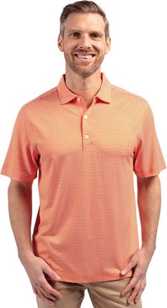 Cutter & Buck Forge Eco Double Stripe Stretch Recycled Mens Polo