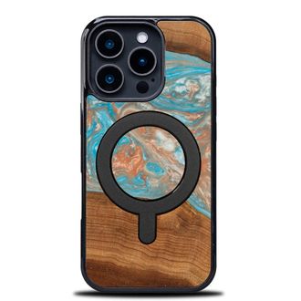 OEM Funda Bewood Unique Para Iphone 16 Pro - Planetas - Saturno Con Magsafe