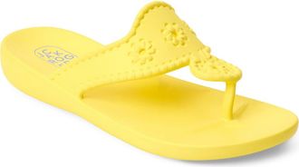 Jack Rogers Jacks Sandal in Bright Yellow at Nordstrom, Size 10