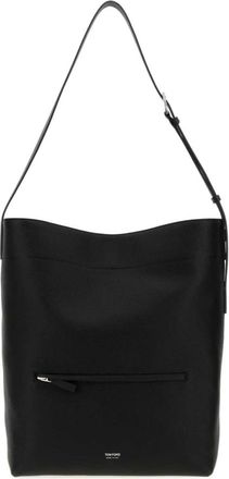 Tom Ford Crossbody Bags - Dames - Schoudertassen - Zwart - ONE Size - Leer - Tassen
