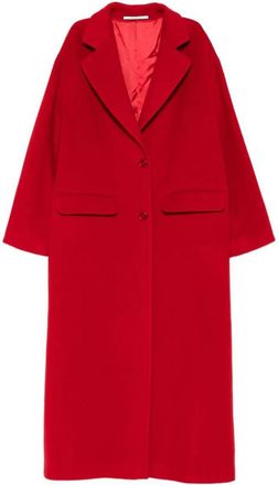 Tagliatore Carine Single-Breasted Wool Coat