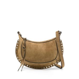 Isabel Marant Oskan Studded Leather Shoulder Bag