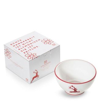 Gmundner Keramik Gmundner Keramik - Gmundner Ceramica Bordeauxr. Cervo, ciotola per cereali grande (&oslash; 14 cm)