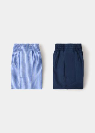 Mango Pack 2 boxer combinati navy - Uomo - XL - MANGO MAN
