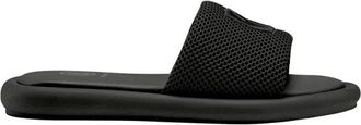 Bogner Portofino Slippers - Dames - Sandalen - Zwart - 41 EU - Leer - Schoenen