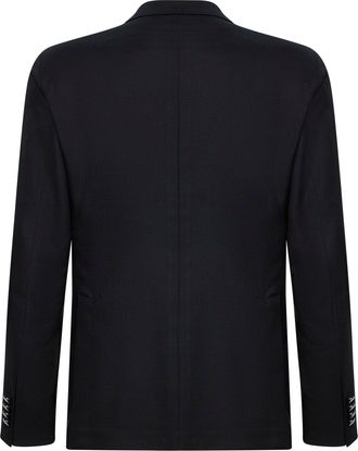 Tagliatore Mens Blazer Montecarlo Black Virgin Wool Jacket