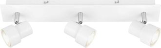 Briloner Faretto da soffitto led Lampada da soffitto 3xGU10 Faretto orientabile e girevole 5 w Briloner
