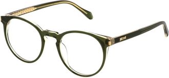 Just Cavalli Vjc 049 Optisch Montuur - Heren - Brillen - Groen - 50 MM - Accessoires