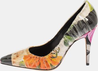 Jimmy Choo London Off-White X Jimmy Choo Multicolor Vinyl Anne Pumps
