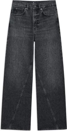 Anine Bing Brie Jean - Dames - Loose Fit Jeans - Grijs - W29 - Katoen - Jeans