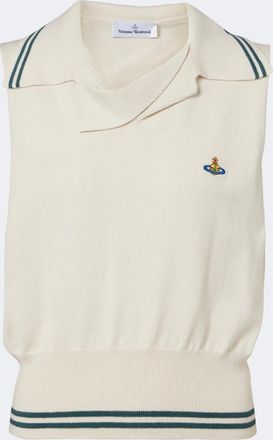 Vivienne Westwood Polo Doubletake de algod&oacute;n y cachemir