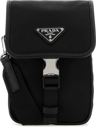 Prada Black nylon crossbody bag