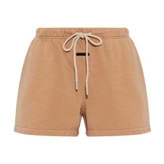 Fear of God Korte Broeken, Dames, Bruin, L, Katoen, Classic Fit Short