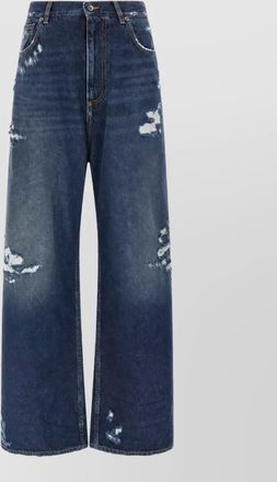 Dolce & Gabbana denim wide leg jeans