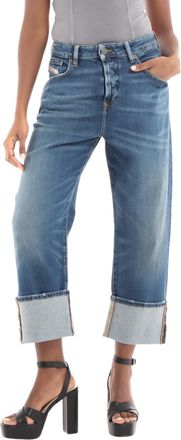 Diesel Womens Denim Jeans - Blue - Size 27W/34L