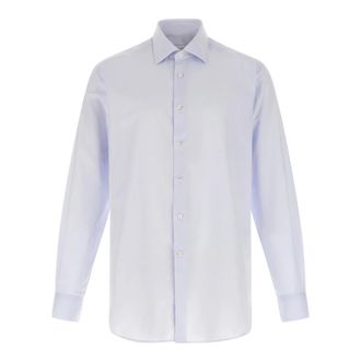 Pal Zileri Formal Shirts, male, Blue, 3XL, Milano Collar Shirt