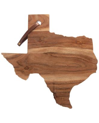 BIDKhome Acacia Wood Texas Cutting Board