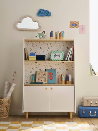 Vertbaudet Kinderzimmer Wandregal TERRAZZO beige